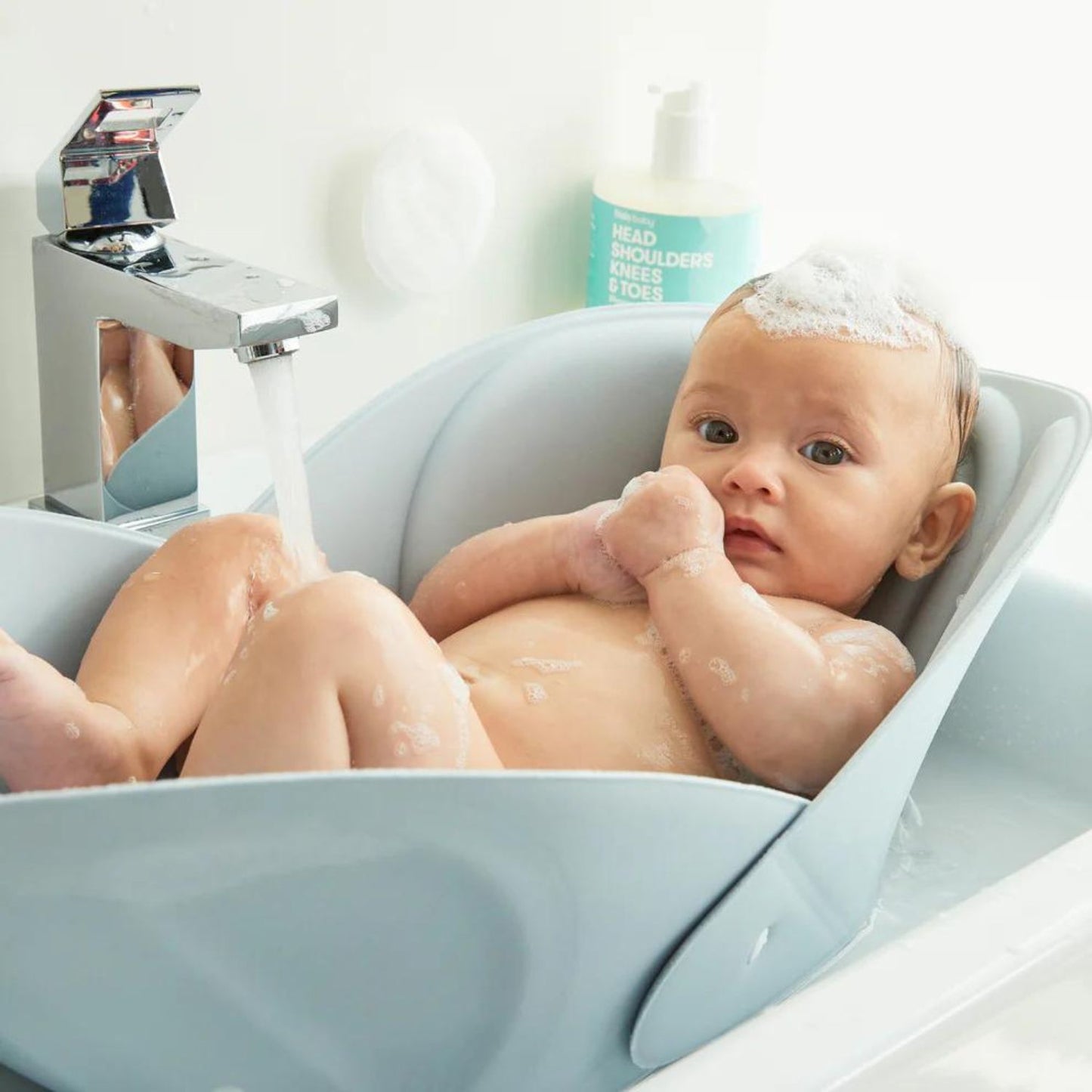 Bañera Portátil Para Bebé Apta para Lavabo y Fregadero