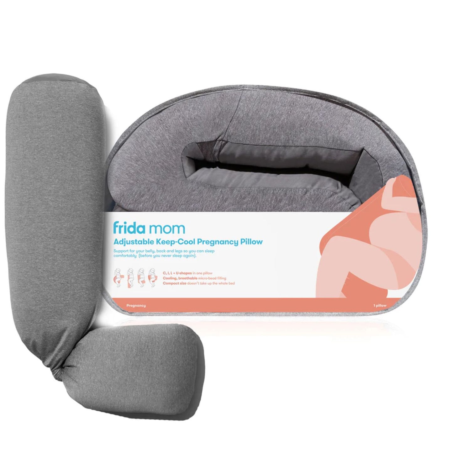 Almohada Ajustable Para El Embarazo Maternidad